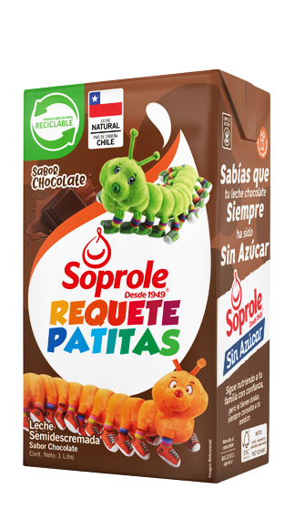 Leche Requetepatitas chocolate 1L